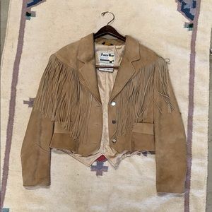 ✨STUNNING✨ Vintage Pioneer Wear leather Jacket